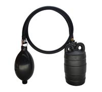 IMJEGEM.Q Sewer Test Plug, Inflatable Pipe Plug, Black, 2 Inches