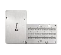 imKey HeirBOX S1 Crypto Seed Phrase Storage Metal Plate Backup Stainless Steel Fireproof Waterproof for 12/18/24 Word BIP39 Mnemonic Recovery Phrase Compatible with Ledger Trezor Bitcoin Cold Wallet