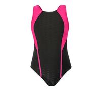 imKutie Girls Swimsuit, Kids One Piece Racerback Swimwear Athletic Quick Dry Swimming Costume UPF 50+ Beach Bathing Suit for 3-13 Years