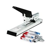 IMLIKE Heavy Duty Stapler with 2000 Staples: 100 Sheets High Capacity Office Stapler, Manual Big Stapler, Metal Large Stapler for Paper Binding, Include 23/8 & 23/13 Staples Each 1000PCS