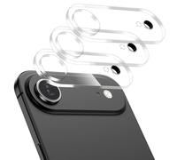 imluckies 3 Pack for iPhone 17 Air 6.5" Camera Lens Protector, HD Clear Tempered Glass Camera Accessories, 9H Hardness Anti-Scratch Screen Cover, Case Friendly[Not Affect Night Shots]