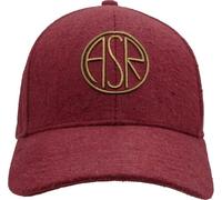 IMMA AS Roma ASR Felted Boiled Wool Baseball Cap - Burgundy