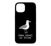 Imma Steal Ur Fries Funny Seagull Beach Summer Snacks Case for iPhone 13