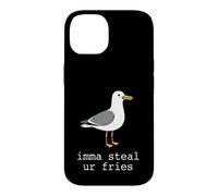 Imma Steal Ur Fries Funny Seagull Beach Summer Snacks Case for iPhone 14