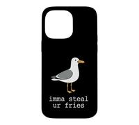Imma Steal Ur Fries Funny Seagull Beach Summer Snacks Case for iPhone 14 Pro Max