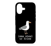 Imma Steal Ur Fries Funny Seagull Beach Summer Snacks Case for iPhone 17