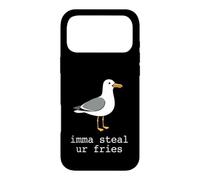 Imma Steal Ur Fries Funny Seagull Beach Summer Snacks Case for iPhone 17 Pro Max