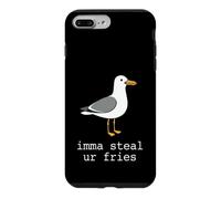 Imma Steal Ur Fries Funny Seagull Beach Summer Snacks Case for iPhone 7 Plus/8 Plus