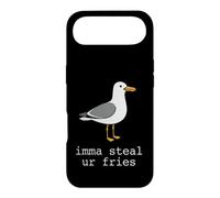 Imma Steal Ur Fries Funny Seagull Beach Summer Snacks Case for iPhone Air