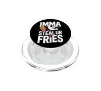 Imma Steal Ur Fries Potato Snack Thief PopSockets PopGrip for MagSafe