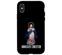 Immaculate Conception Mary Breviarium Traditional Catholic Case for iPhone X/XS
