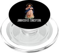 Immaculate Conception Mary Breviarium Traditional Catholic PopSockets PopGrip for MagSafe