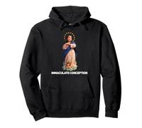 Immaculate Conception Mary Breviarium Traditional Catholic Pullover Hoodie