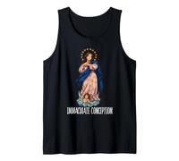 Immaculate Conception Mary Breviarium Traditional Catholic Tank Top