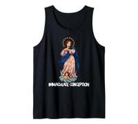 Immaculate Conception Mary Breviarium Traditional Catholic Tank Top
