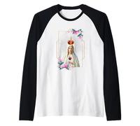 Immaculate Heart of Blessed Virgin Mary Catholic Raglan Baseball Tee
