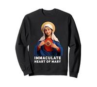 Immaculate Heart Of Mary Marian Catholic Sweatshirt
