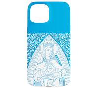 Immaculate Heart of Mary Queen Traditional Catholic Vintage Case for iPhone 15