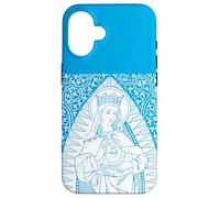 Immaculate Heart of Mary Queen Traditional Catholic Vintage Case for iPhone 16