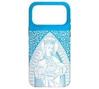 Immaculate Heart of Mary Queen Traditional Catholic Vintage Case for iPhone 17 Pro Max