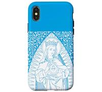 Immaculate Heart of Mary Queen Traditional Catholic Vintage Case for iPhone X/XS