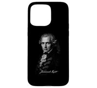 Immanuel Kant Classic Enlightenment Philosopher Portrait Case for iPhone 15 Pro Max