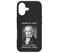 Immanuel Kant German Philosopher but at least tried Case for iPhone 17