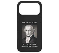 Immanuel Kant German Philosopher but at least tried Case for iPhone 17 Pro Max