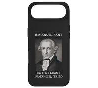 Immanuel Kant German Philosopher but at least tried Case for iPhone Air