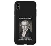 Immanuel Kant German Philosopher but at least tried Case for iPhone XS Max