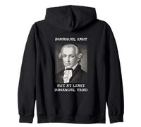 Immanuel Kant German Philosopher but at least tried Zip Hoodie