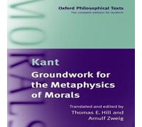 Immanuel Kant Groundwork for the Metaphysics of Morals Paperback Book in Orange Immanuel Kant Orange