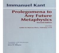 Immanuel Kant Prolegomena to Any Future Metaphysics Paperback Book in White Immanuel Kant White