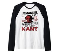 Immanuel Kant Quote Philosophy Student Graduation Apparel Raglan Baseball Tee