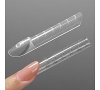 ImMaster 3D French Dual Forms,150pcs Magic Caps Nail Dual Form with Built-In Apex & -C Curve, Fast, Easy Zone French Nails for Beginners & Pros (IM111)