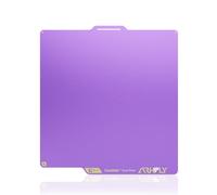 Immdinogo Phaetus Conweb Cool Build Plate 257×257mm for BambuLab P1P/P1S/X1/X1C/A1: Dual Sided Smooth Fine Texture Spring Steel Sheet Keep Printing 720H Saving Energy 42kwh Purple 3D Printer Platform