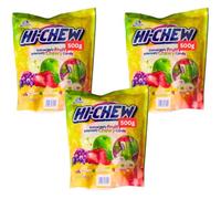 Immensely Fruity Assorted Japanese Chewy Sweets HiChews 3x500g - Grape, Green Apple & Strawberry (3x500g)