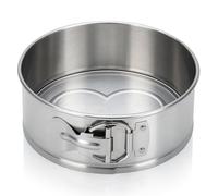 immer Baking Tin Stainless Steel Cheese Cake Pan Springform Cake Tin Uncoated PFAS-Free 18/8 Stainless Steel Dishwasher Safe (18 cm / 7 in.)