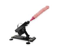 Immerse Creations Sex Machine with 8" Dildo Attachment - Thrusting Dildo Machine with Adjustable Speeds for Enduring, Enhanced Masturbation - Versatile & Stable Operation Sex Toy for Men & Women