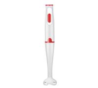 Immersion Blender 400-Watt Turbo Stick Hand Blender, Powerful Ice Crushing Design Purees Smoothies, Red EU Plug