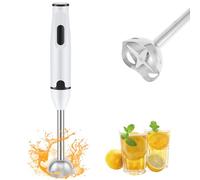 Immersion Blender Multifunctional Hand Blender Household Handheld Immersion Blender Electric Stick Blender Kitchen Gadget Blender Stick for Soup Smoothie Puree Sauce Juice