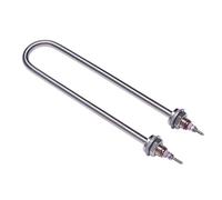 Immersion Heating Element, M18 220V/2KW Water Heater 304 Stainless Steel U Shape Heating Element for Water Tanks Rice Steamer Towel Cart