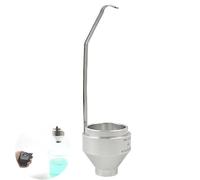 Immersion Viscosity Cup for Paint and Liquids, Stainless Steel Nozzle for Accurate Flow Measurement