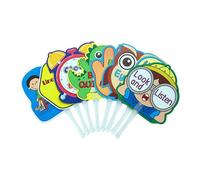 Immersive English Teaching Tool with Collaborative Group Exercises Multisensory Learning Instruction Signs Leveled Task Based Learning Tools