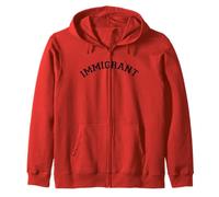 Immigrant Power - Bold Protest Zip Hoodie