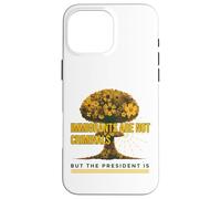 Immigrants Are Not Criminals But The President Is Floral Case for iPhone 16 Pro Max