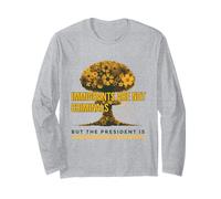 Immigrants Are Not Criminals But The President Is Floral Long Sleeve T-Shirt