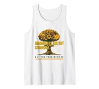 Immigrants Are Not Criminals But The President Is Floral Tank Top