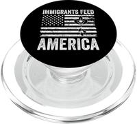 IMMIGRANTS FEED AMERICA Pro Immigrant PopSockets PopGrip for MagSafe
