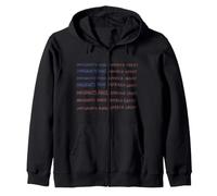 Immigrants Make America Great Statement Design - Variety Zip Hoodie